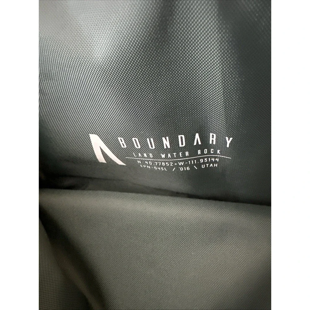 Boundary Supply Backpack Blk ERRANT PRO X-PAC Waterproof Land Water Rock Utah
